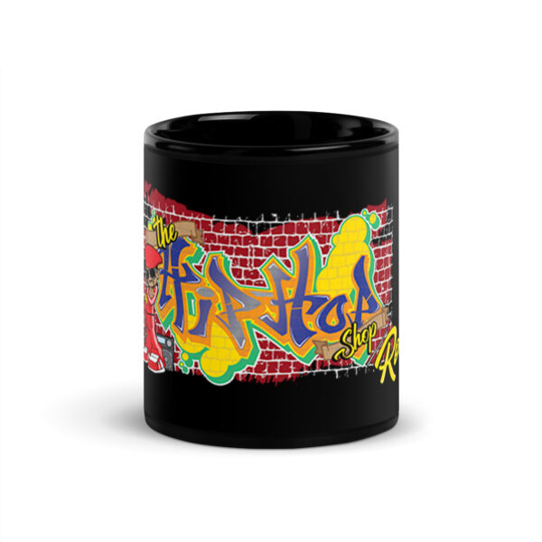HHS Black Glossy Mug - Image 3
