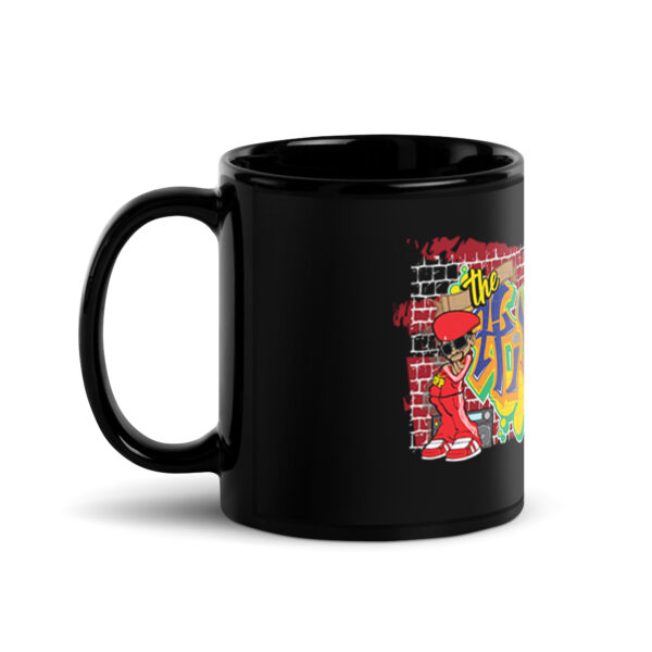 HHS Black Glossy Mug - Image 2
