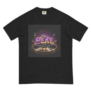 Da Beat Unisex garment-dyed heavyweight t-shirt